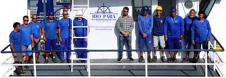 embarcação Rio Pará Navegação empresa de transporte fluvial no Rio Amazonas